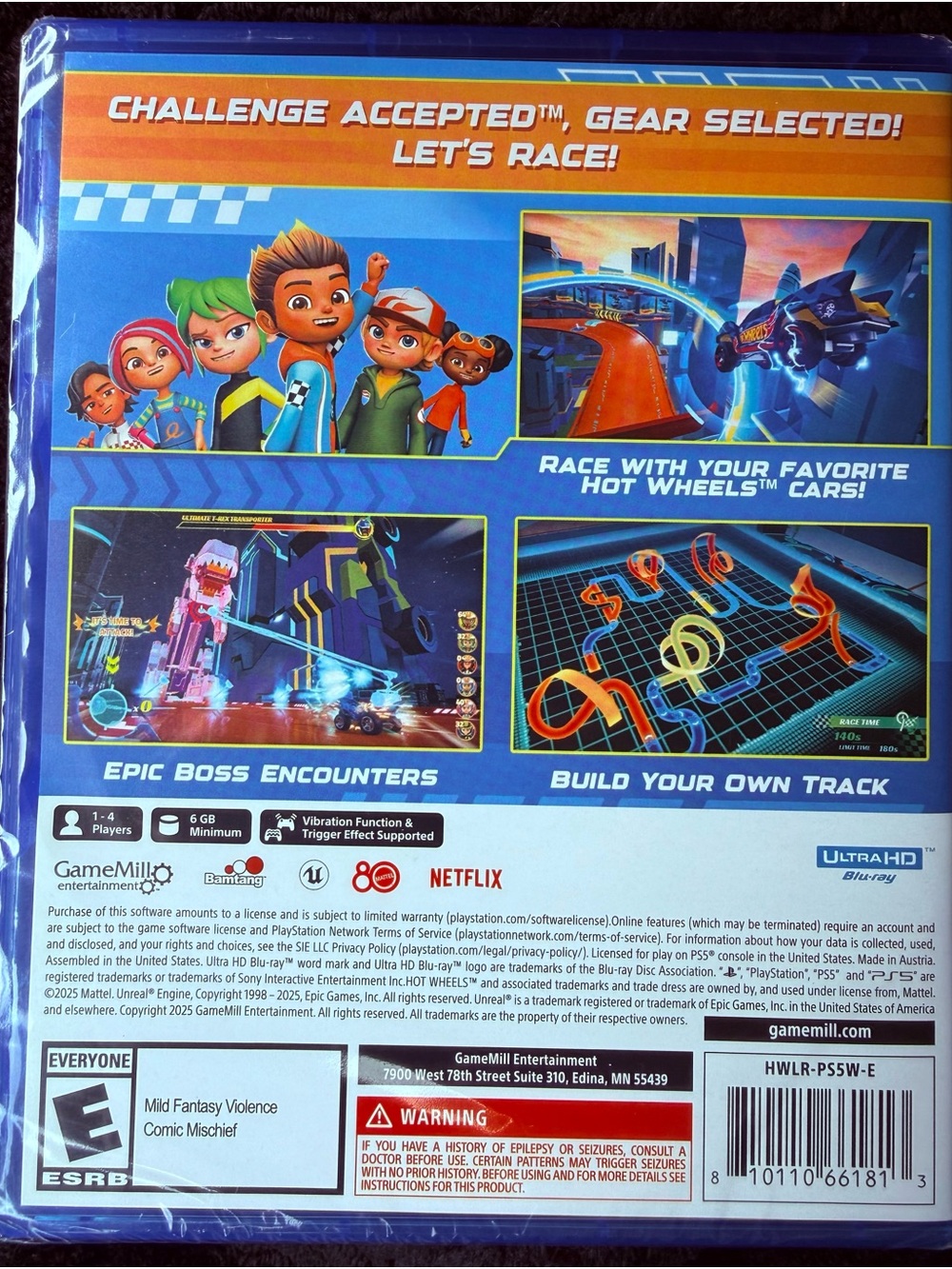 Let’s Race Ultimate Speed PS5 Game - Blue / Orange - Picture 2 of 2